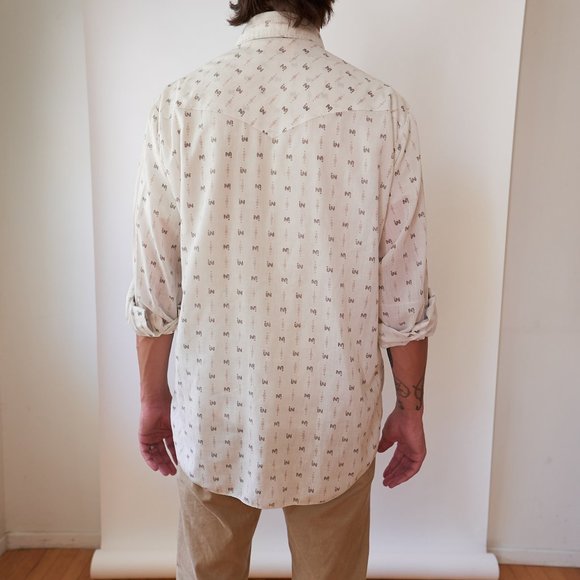⬇️ PRICE DROP - Vintage western button-down shirt - Picture 5 of 9